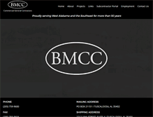 Tablet Screenshot of bmccinc.com